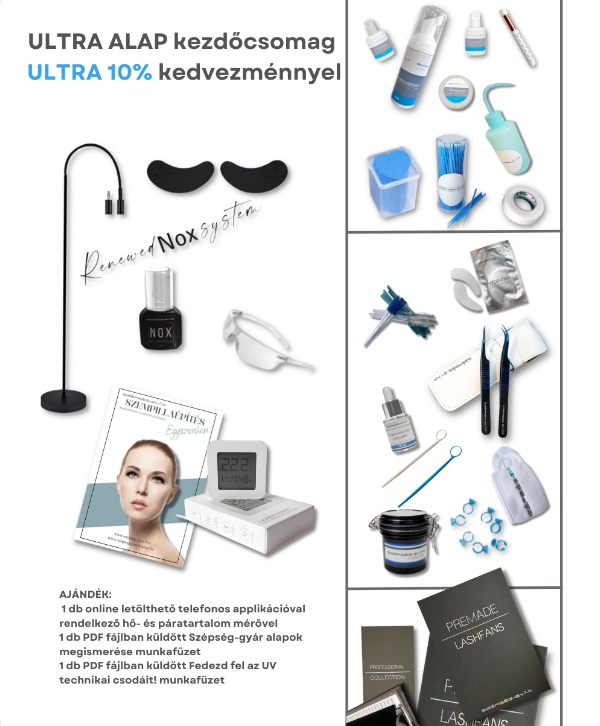 ULTRA ALAP kezdőcsomag  LEDES UV technológiával ULTRA 10% kedvezménnyel