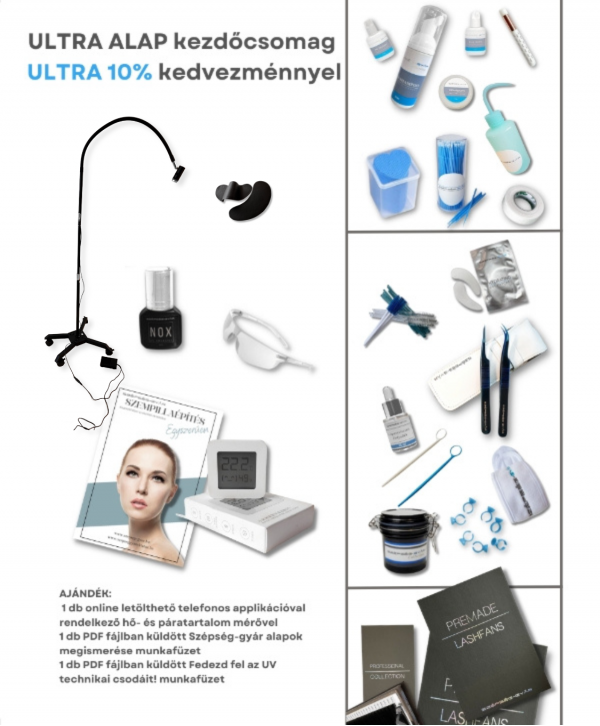 ULTRA ALAP kezdőcsomag  LEDES UV technológiával ULTRA 10% kedvezménnyel